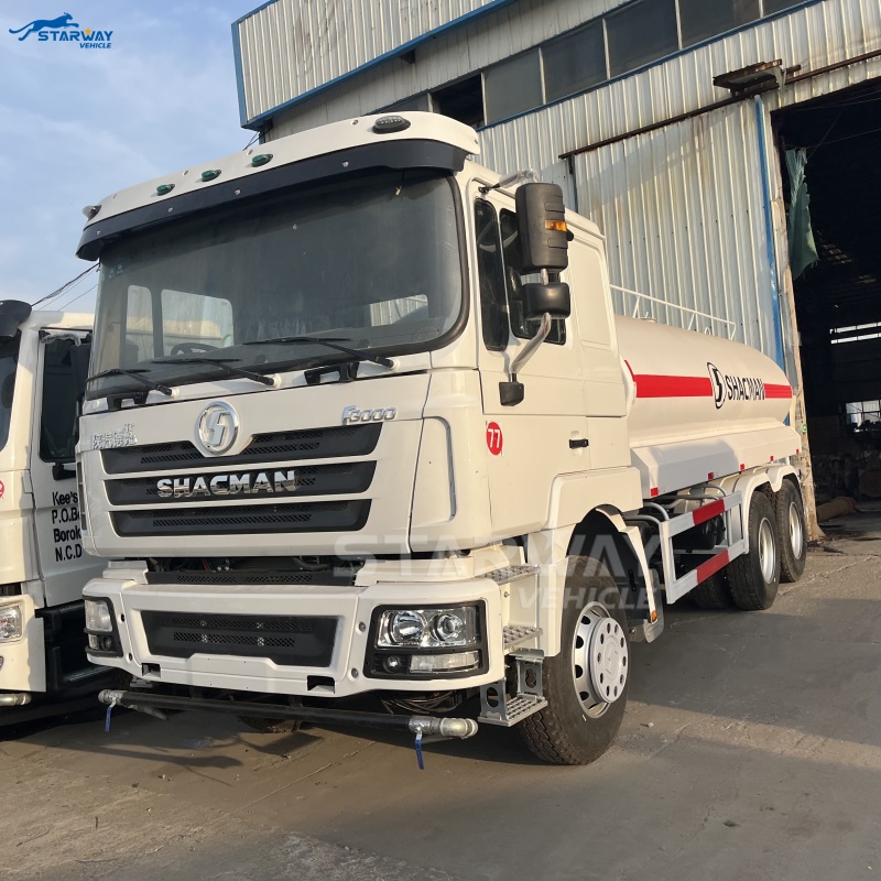 used SHACMAN tanker 1