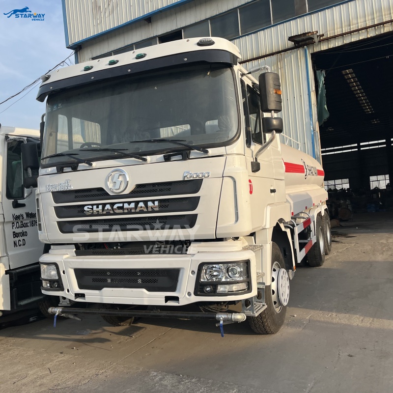 used SHACMAN tanker 4