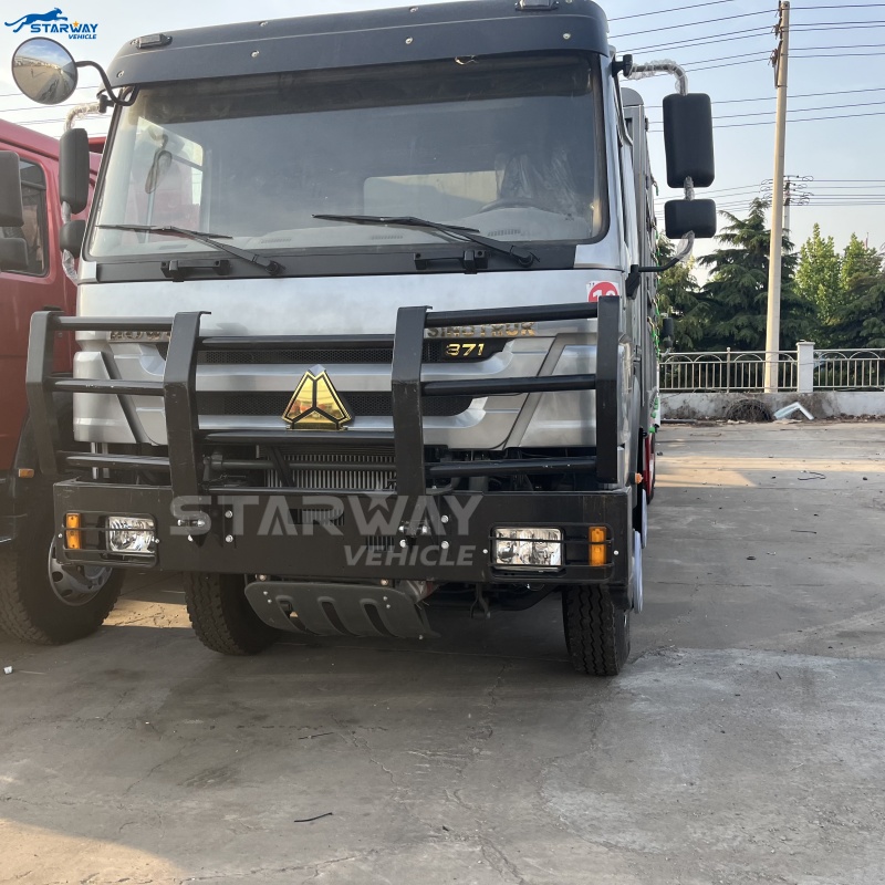 used howo 371hp fence truck 3